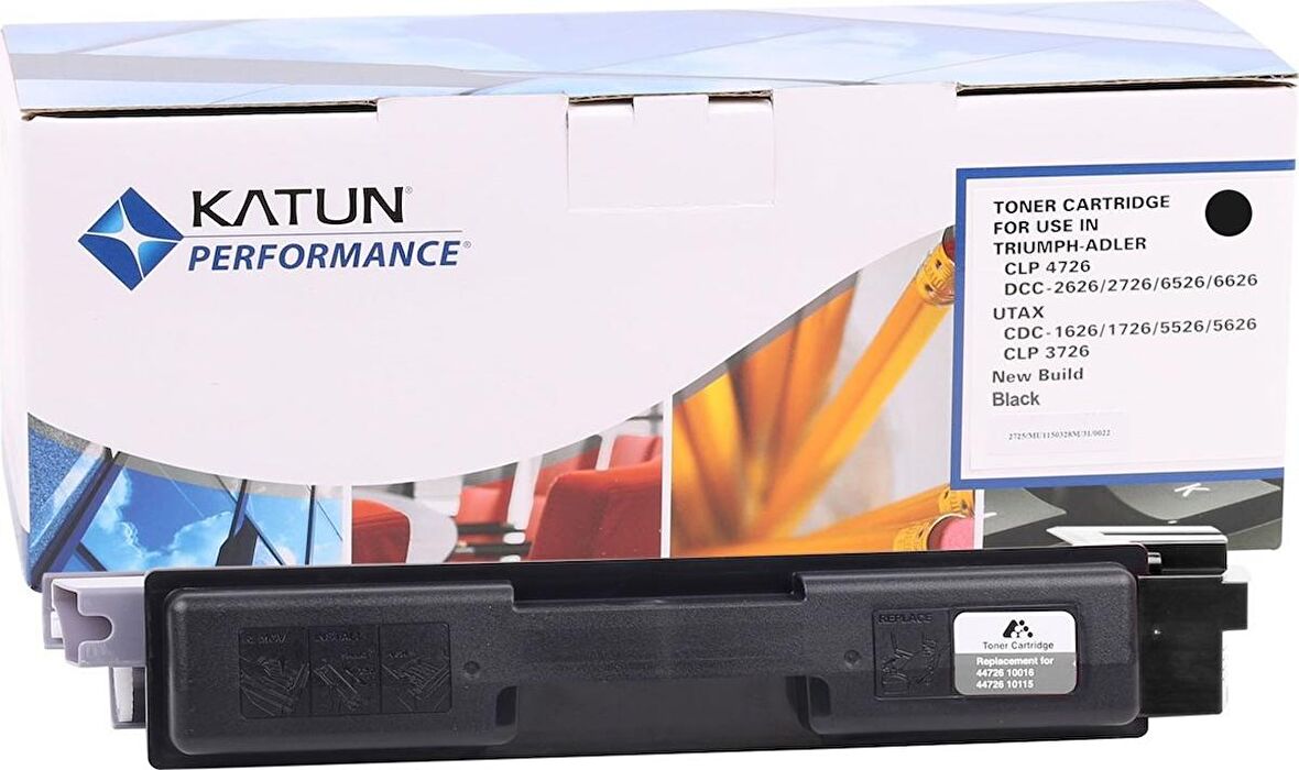 43838-Utax Cdc-1626-1726-3726 Triumph Adler Dcc-5526-6526 Katun Siyah Toner