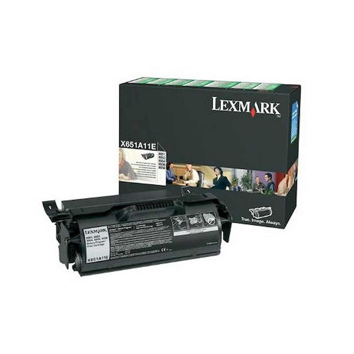 Lexmark X651A11E 7000 Sayfa Kapasiteli Siyah Toner