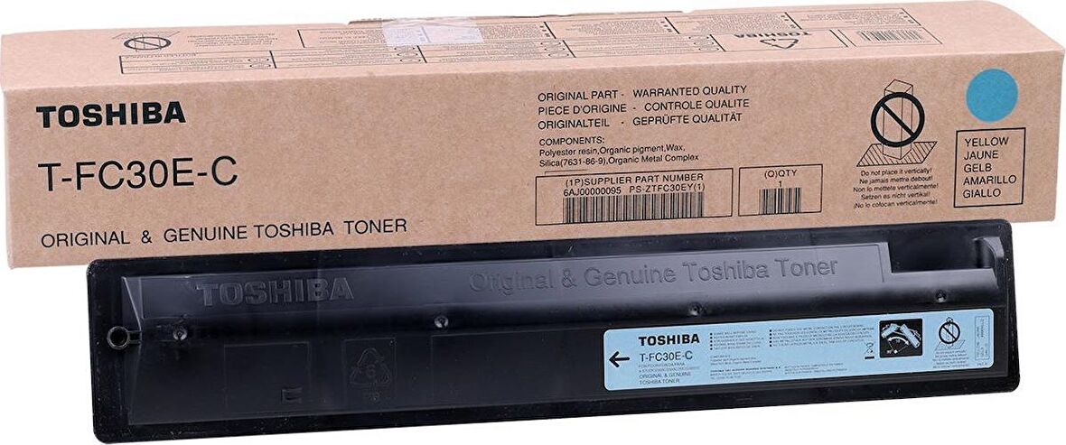 Toshiba T-FC30EC Mavi Toner E-Studio 2050C-2550C-2051C-2551C