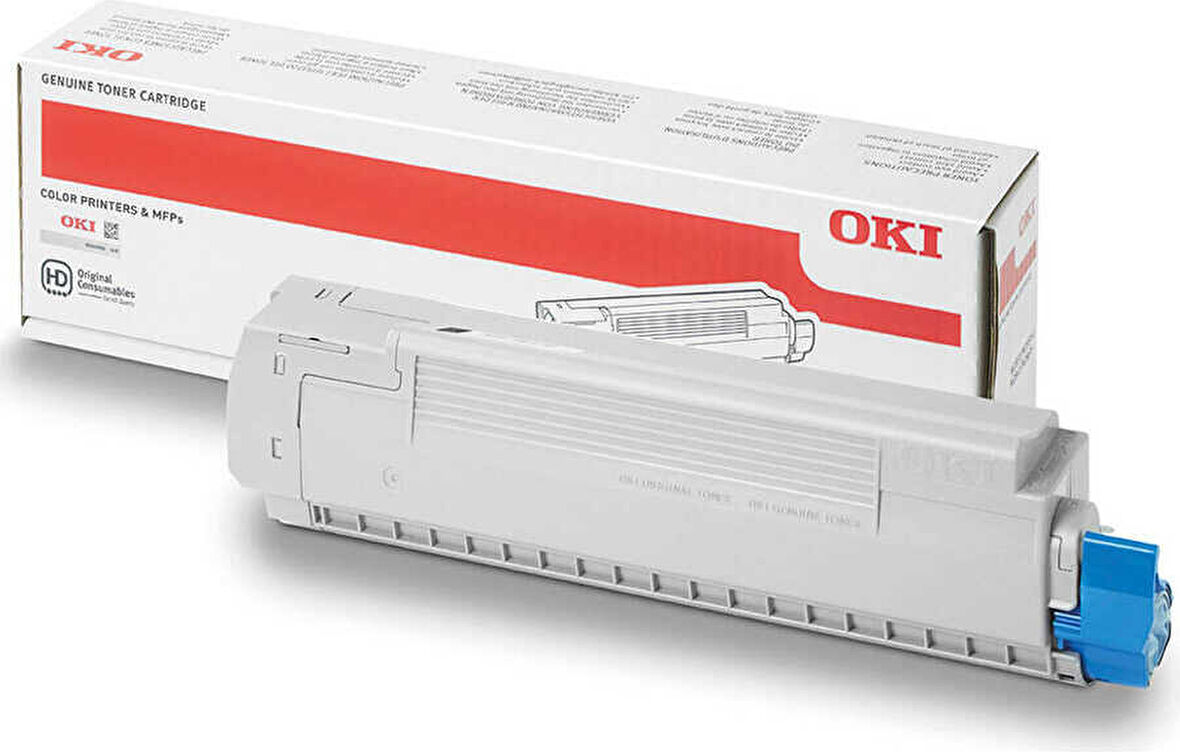 Oki MC873-45862846 Kırmızı Toner Yüksek Kapasiteli