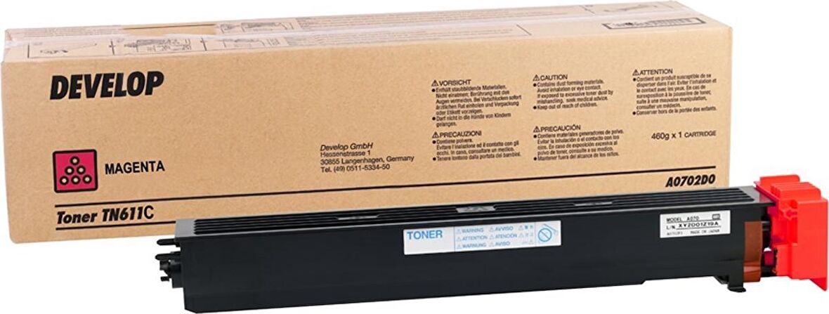 Develop Tn-611 Kırmızı Toner Ineo +451+550 +650 A0703D0