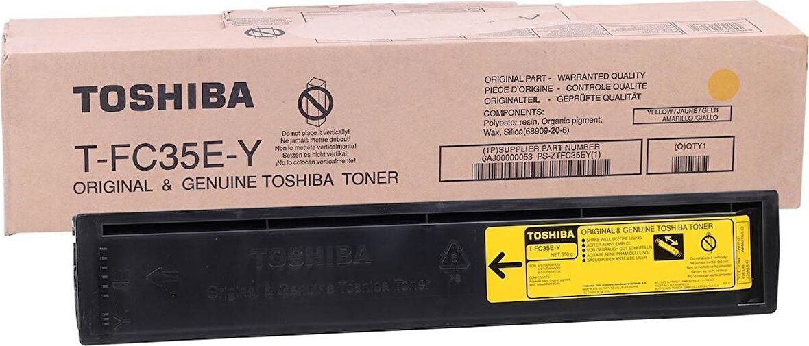 Toshiba T-FC35EY Sarı Toner E-Studio 2500-3500-3510-3500