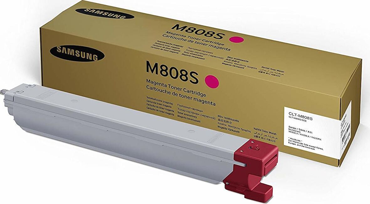Samsung CLT-M808S TONER 20.000 Sayfa   Kırmızı