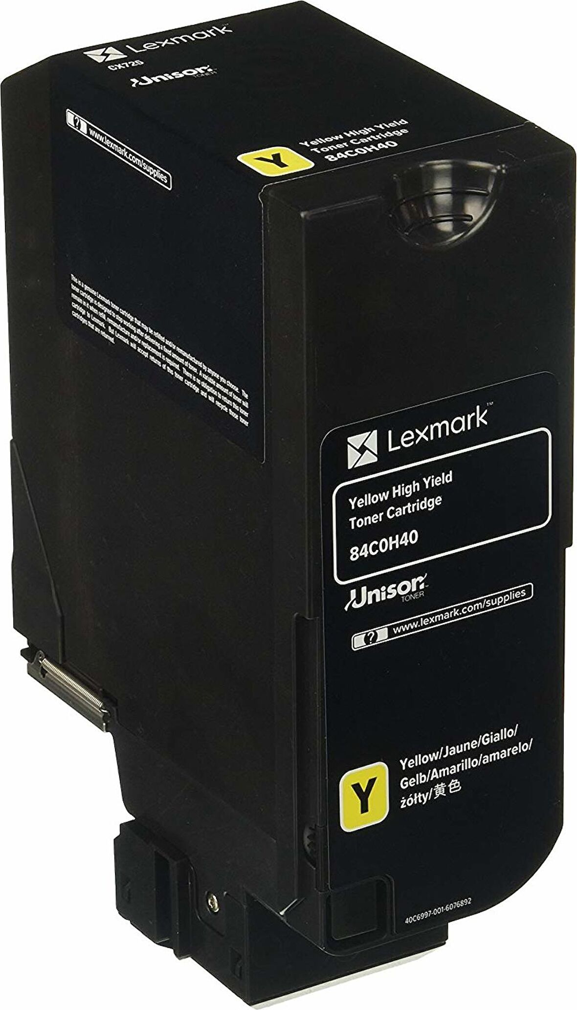 Lexmark CX725 84C5HYE TONER 16.000 Sayfa   Sarı