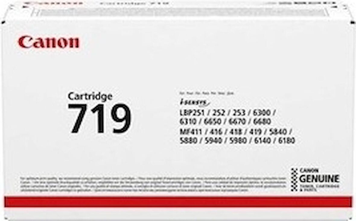 Canon CRG-719 Orjinal Toner LBP-253DW