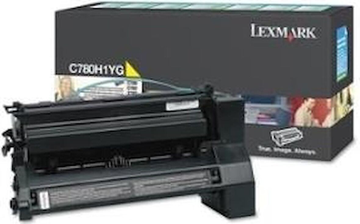Lexmark C782 SARI  Yazıcı Toneri