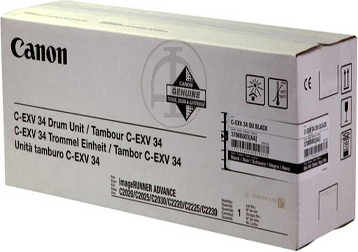 Canon C-Exv-34 Siyah Fotokopi Drum Ünitesi