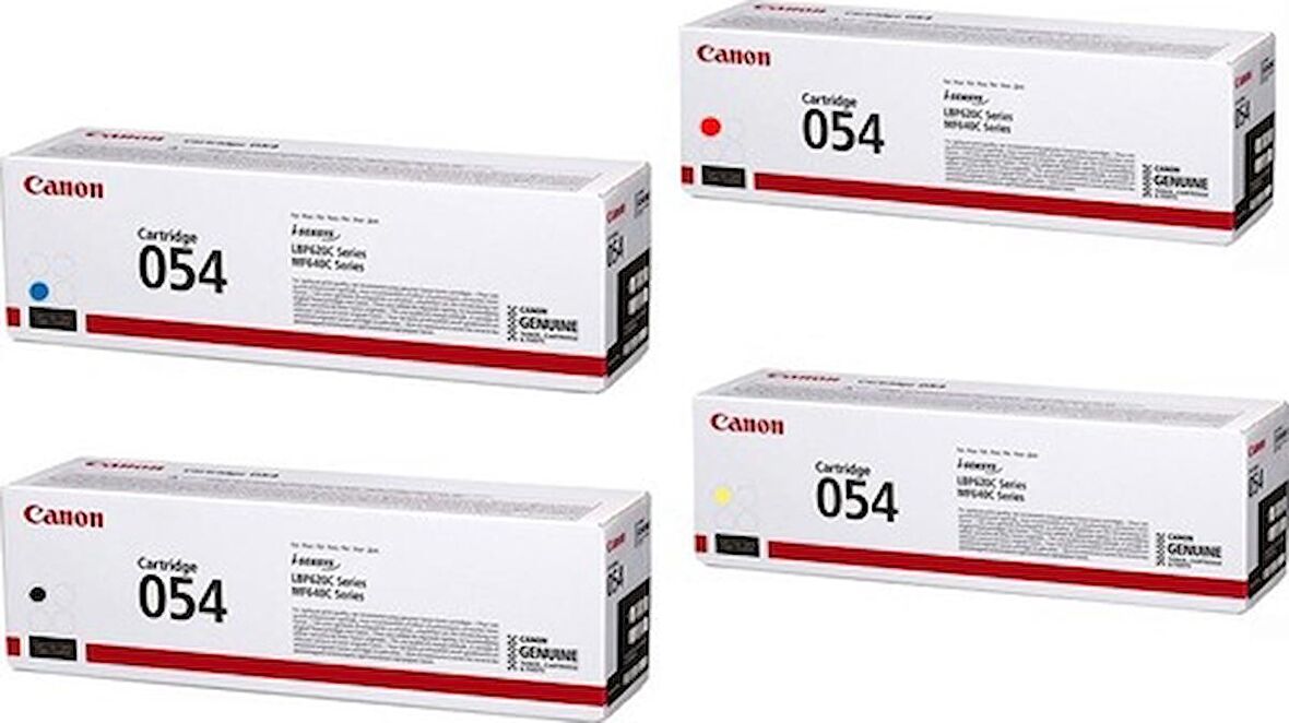 Canon CRG-054 Orjinal Toner 4'lü Set LBP-621CW