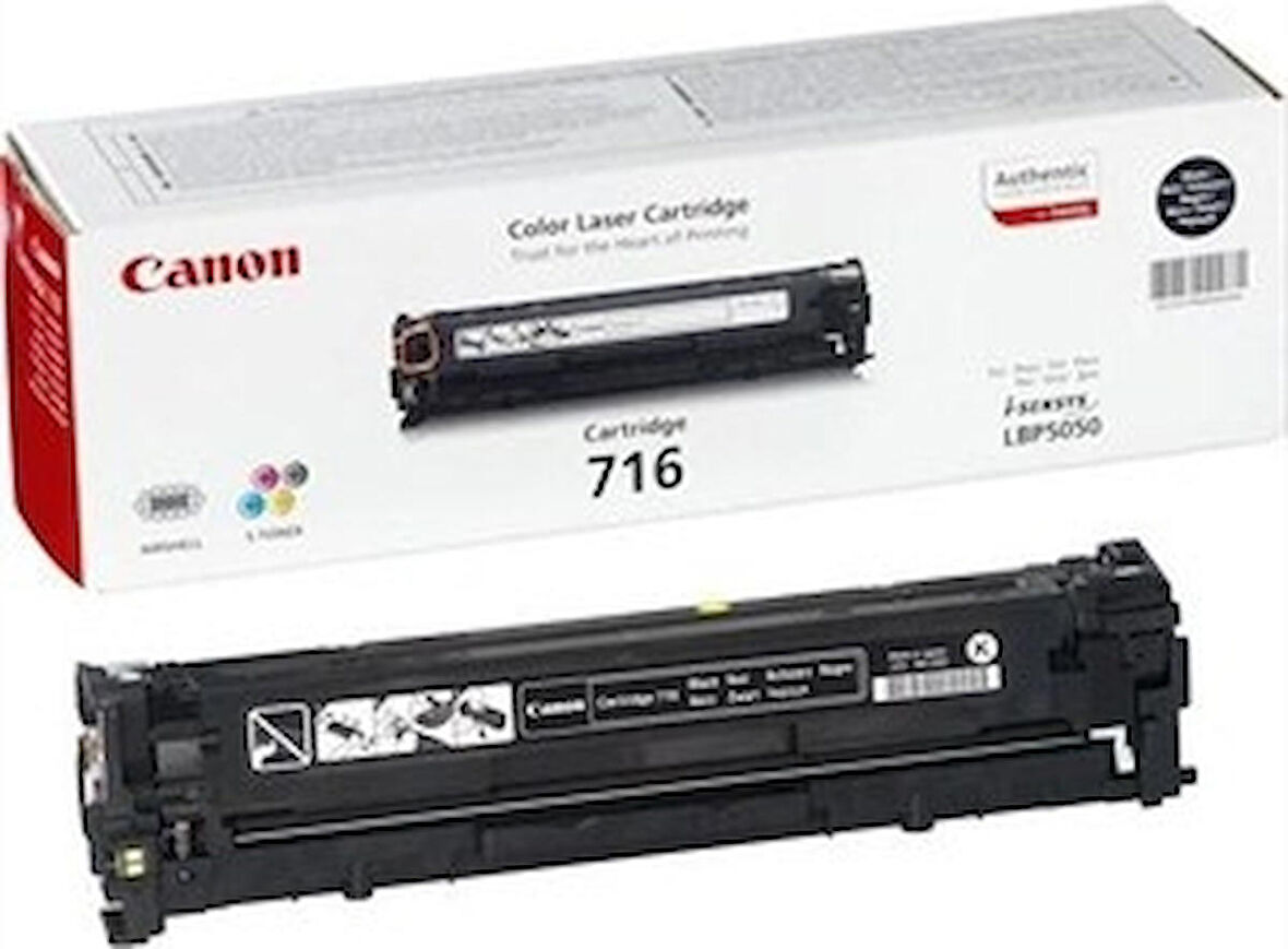 Canon Crg-716Bk Siyah  Toner-Lbp5050 / Mf8030Cn / Mf8050Cn