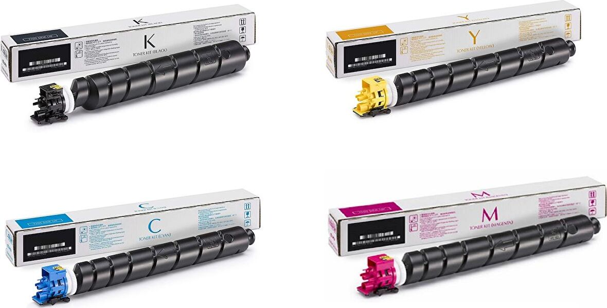 EmgeToner Kyocera TK-8345 2552CI 4 Renk Set Cmyk Muadil Toner