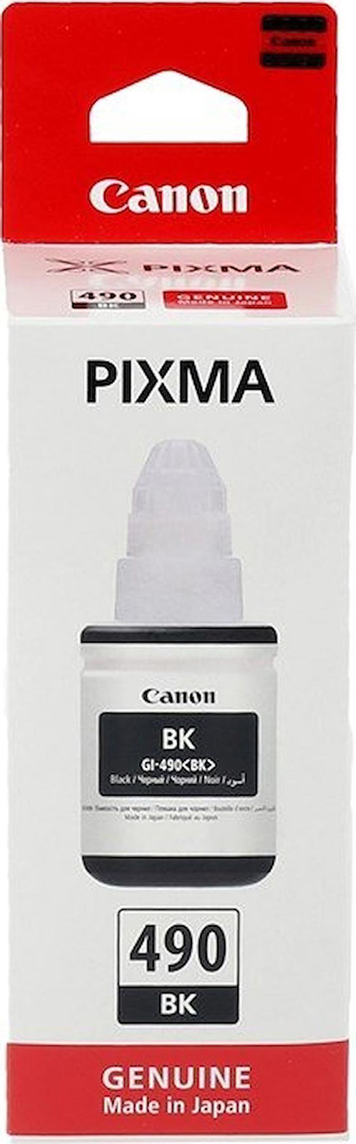 Canon GI-490BK Siyah Mürekkep 135 ml