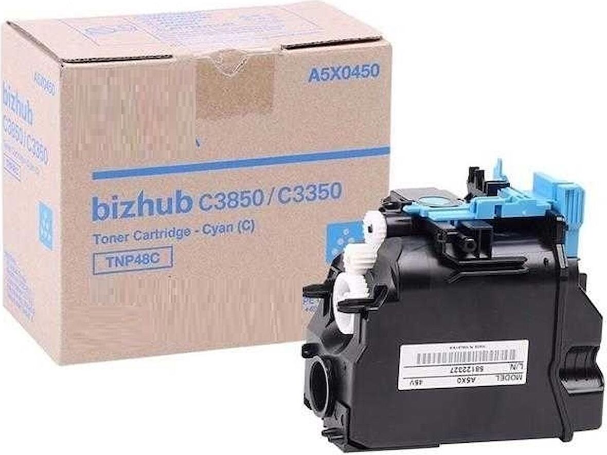 Toner Sepeti Konica Minolta Tnp-48 Mavi Muadil Toner