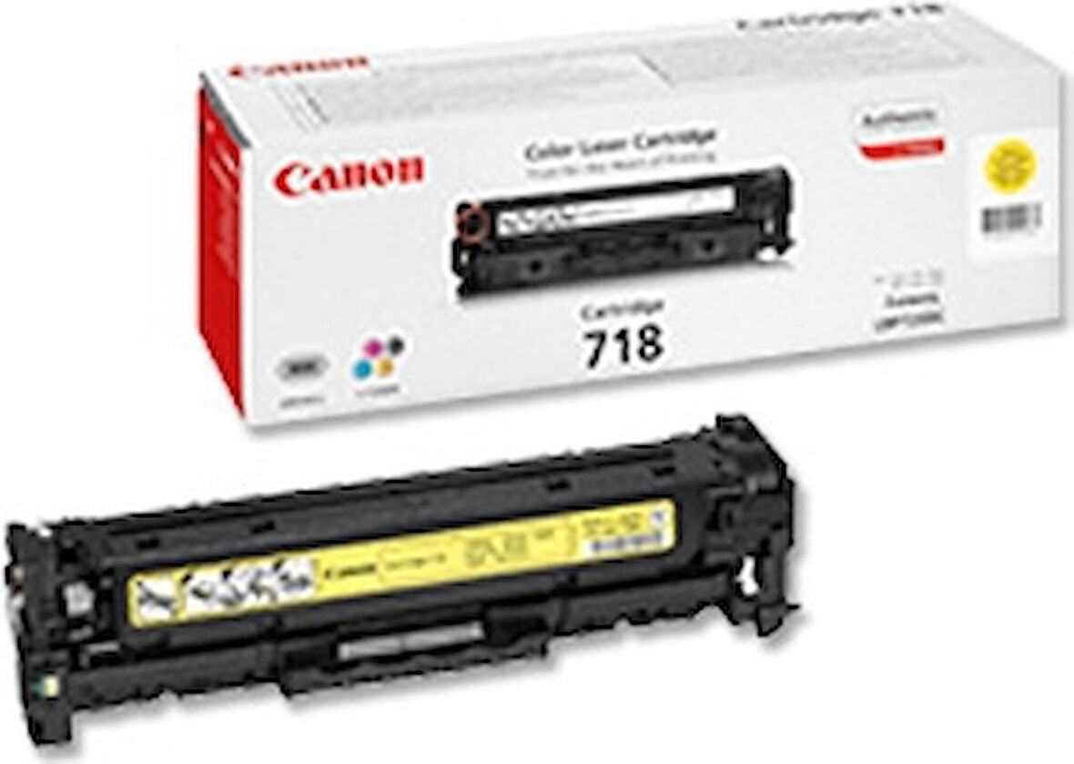 Canon Crg-718 Y Orjinal Sarı Toner