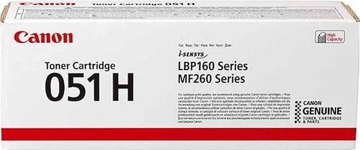 Canon CRG-051H Orjinal Toner Yüksek Kapasite MF-264DW