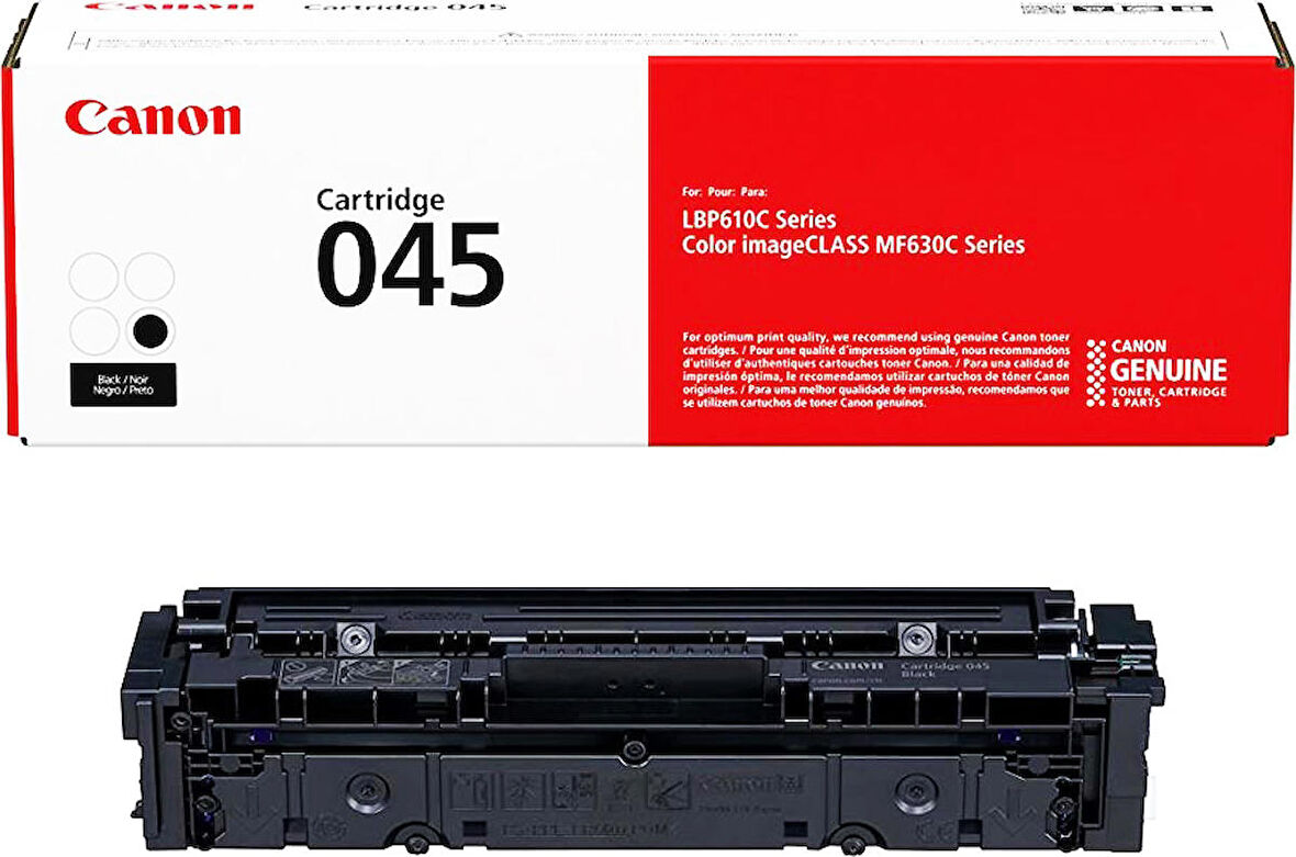 Canon CRG - 045 Siyah Toner 2.200 Sayfa - Canon LBP - 611CN - LBP - 612CDW