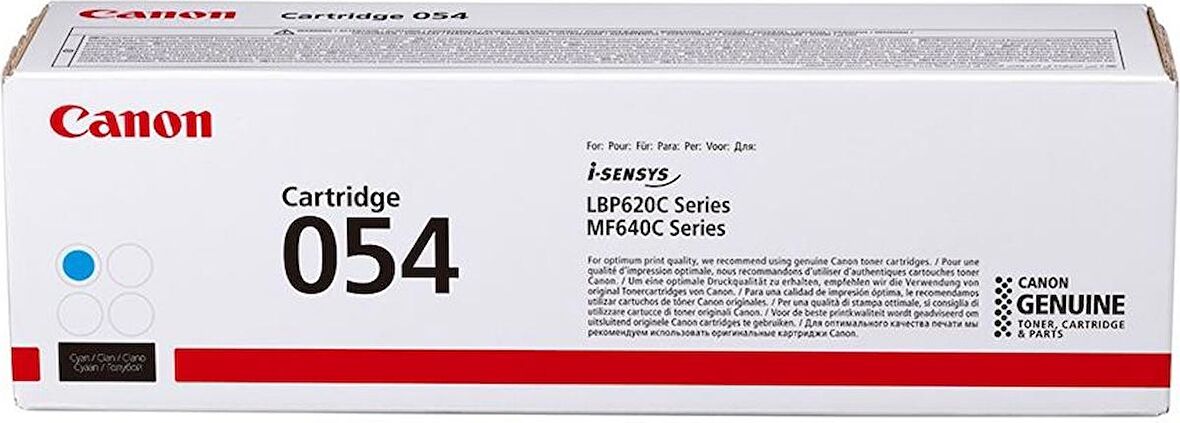 Canon CRG 054 C Orijinal Cam Göbeği (Mavi) Toner