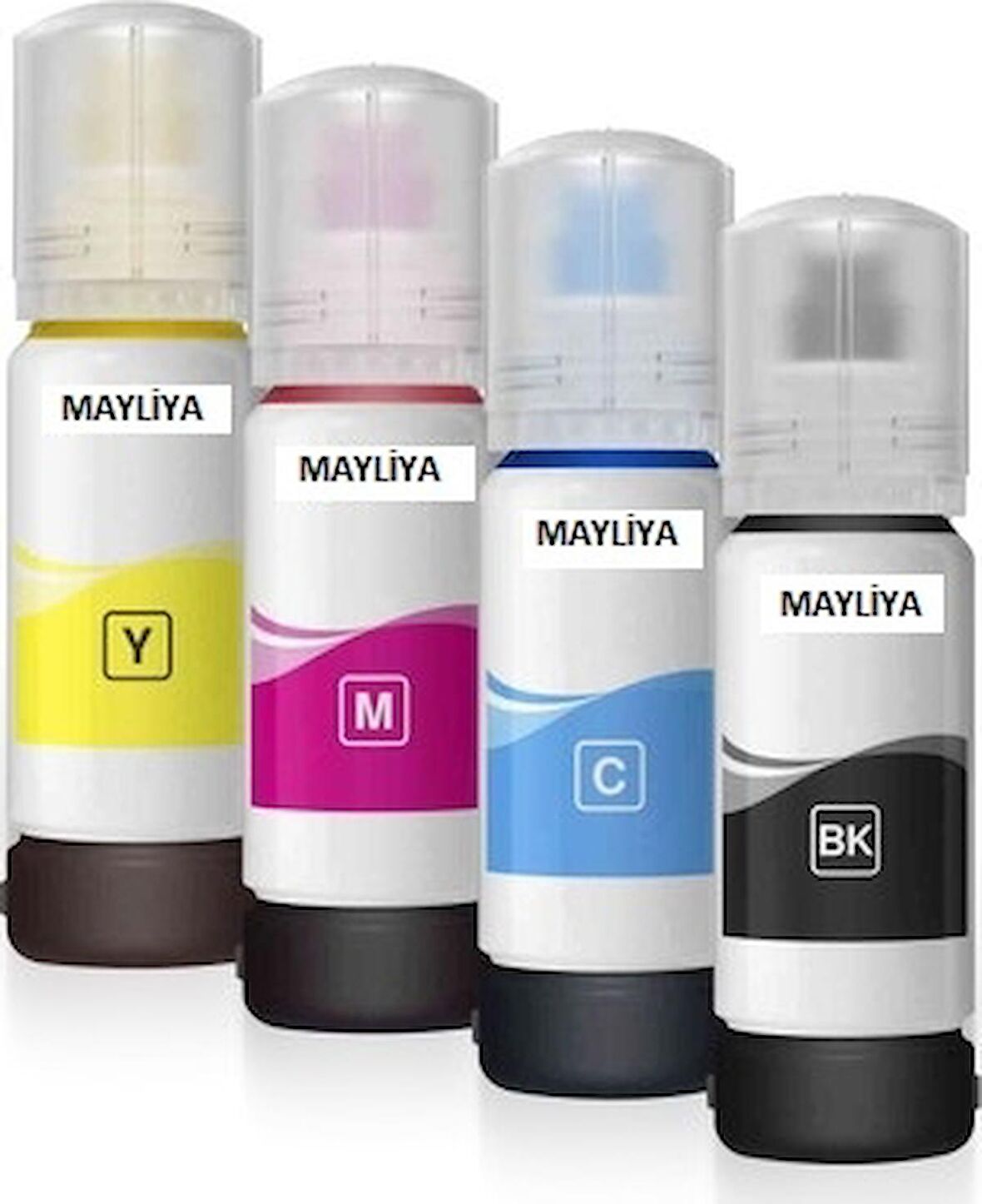 Mayliya Epson Uyumlu 103 4 Renk Takım Mürekkep L3110/L3111/L3150/L3151/L4150/L6190/L6160/L4160 Kutusuz