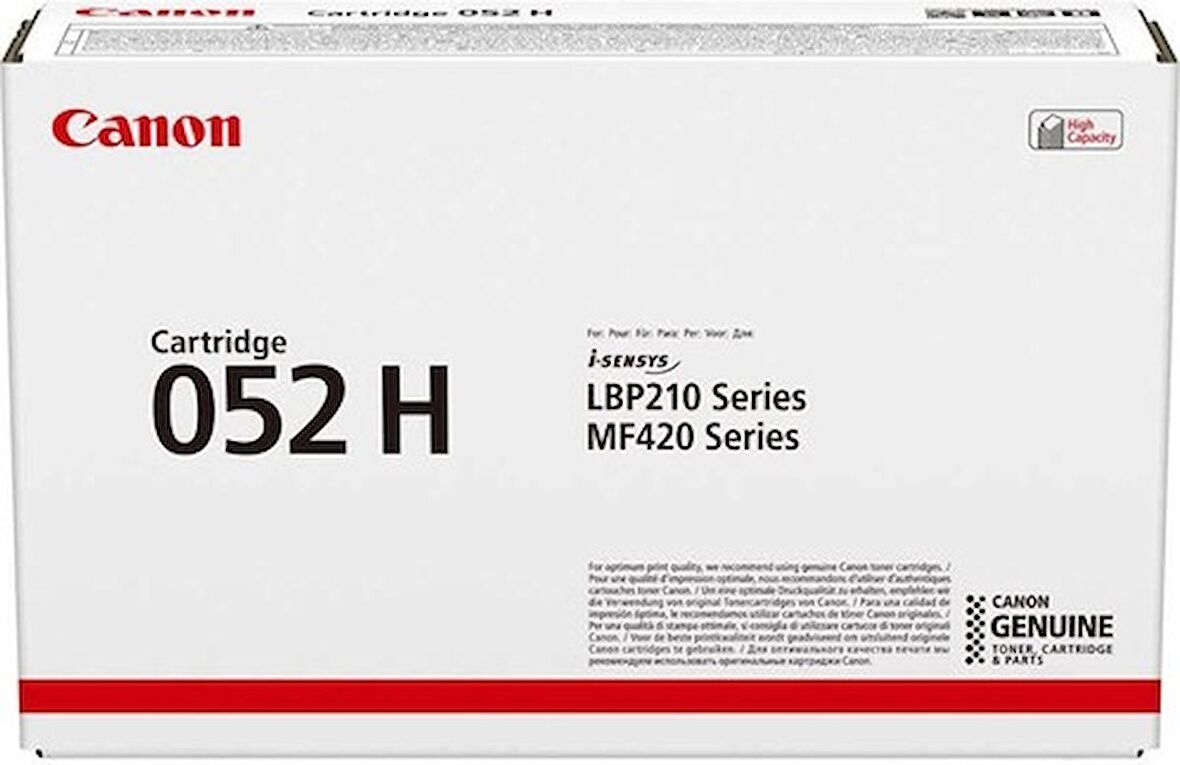 Canon CRG-052H Orjinal Toner Yüksek Kapasite MF-424DW