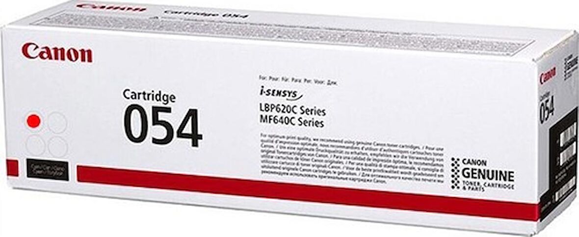 Canon CRG-054 Kırmızı Orjinal Toner MF-643CDW