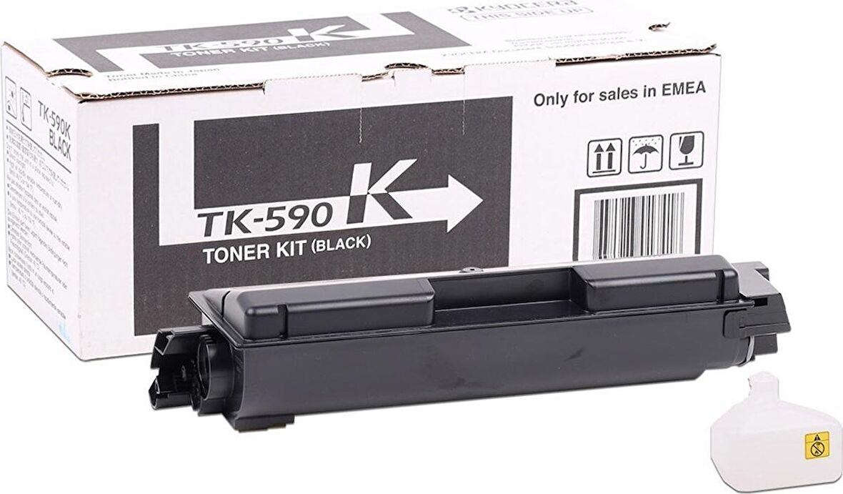 Kyocera Mita TK-590 Siyah Toner FS-C 2026-2126-2526-5250-6026-6526