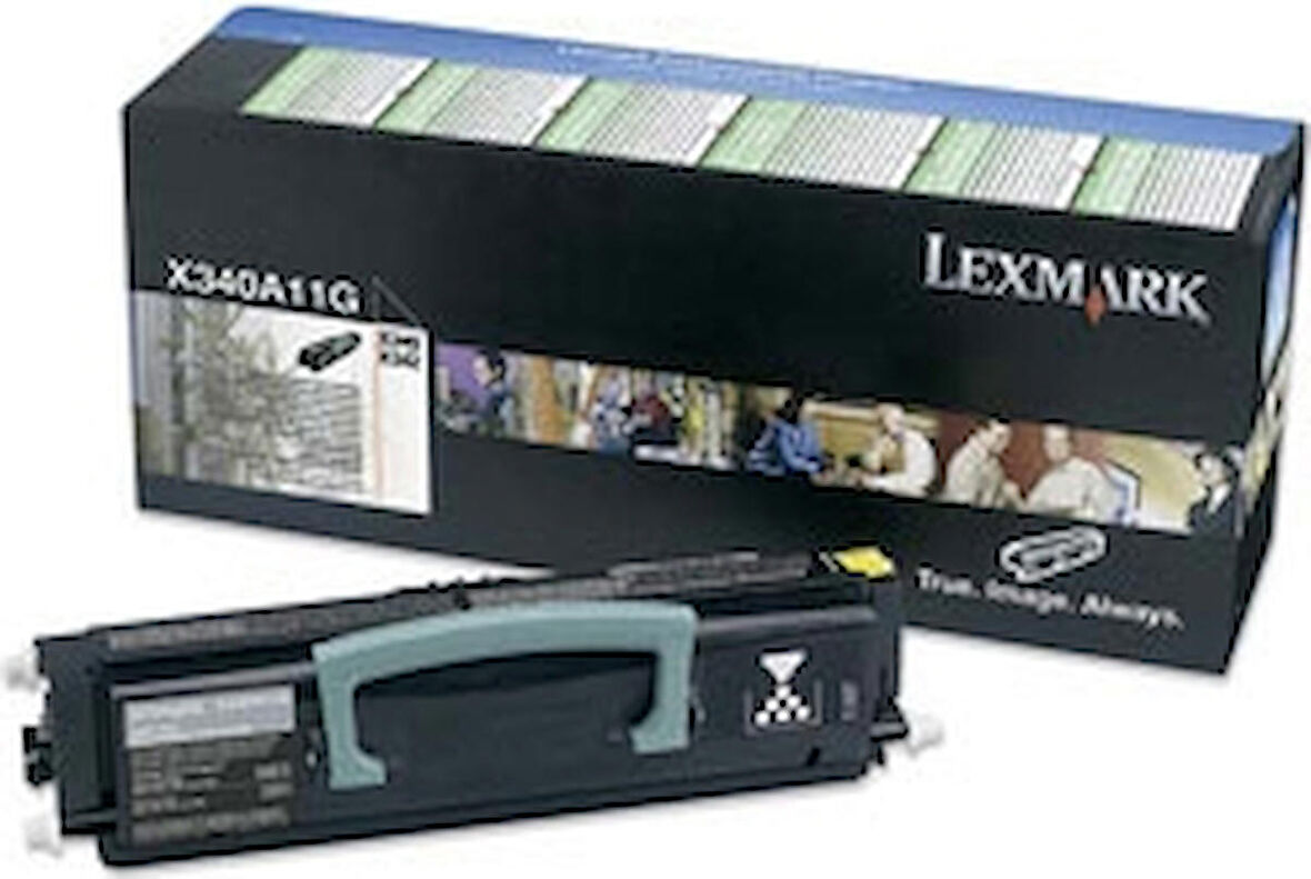Lexmark X340A11G (X340) Siyah Lazer Toner - Lexmark X340 Yazıcı Toneri