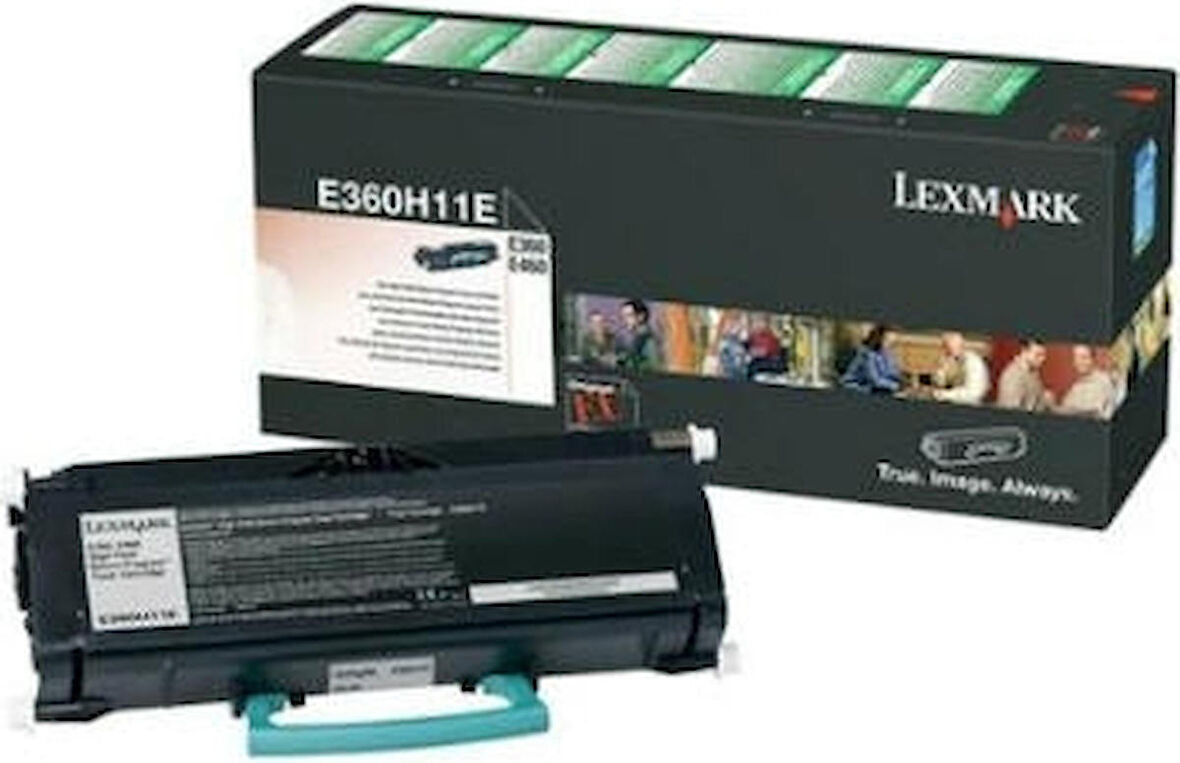 Lexmark E360H11E E360 / E460 Siyah  Toner - Yüksek Kapasite
