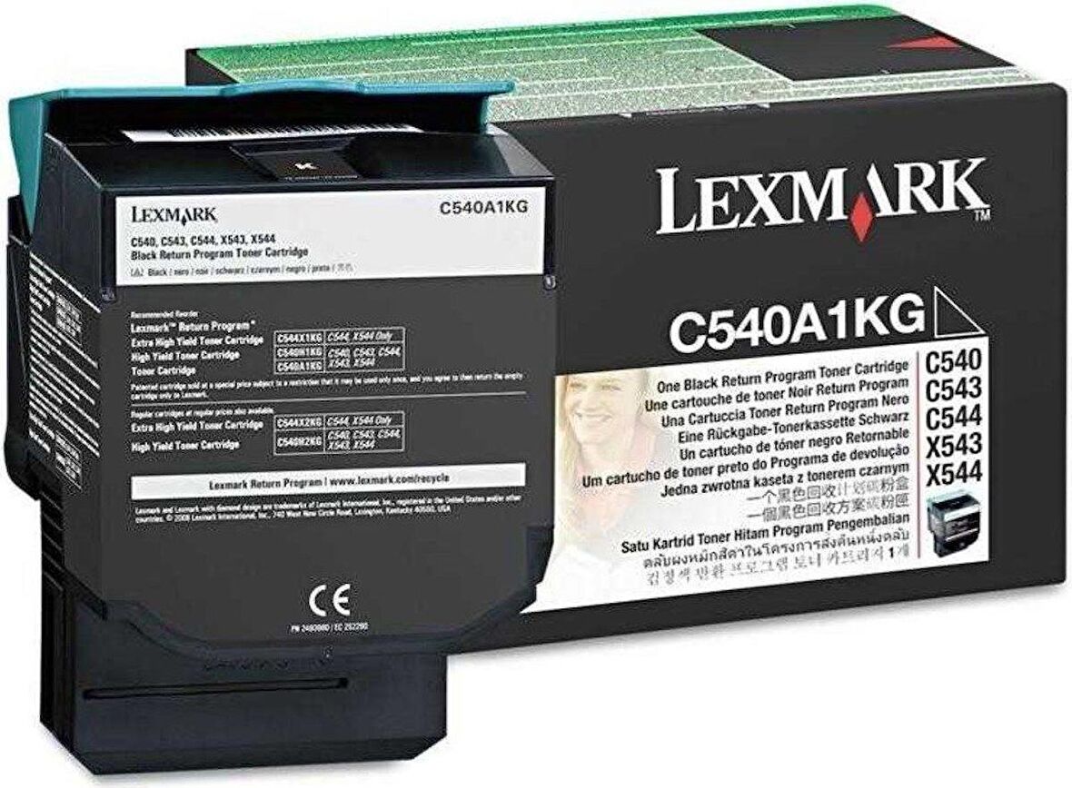Lexmark C544DN -C540A1KG Siyah Orjinal Toner