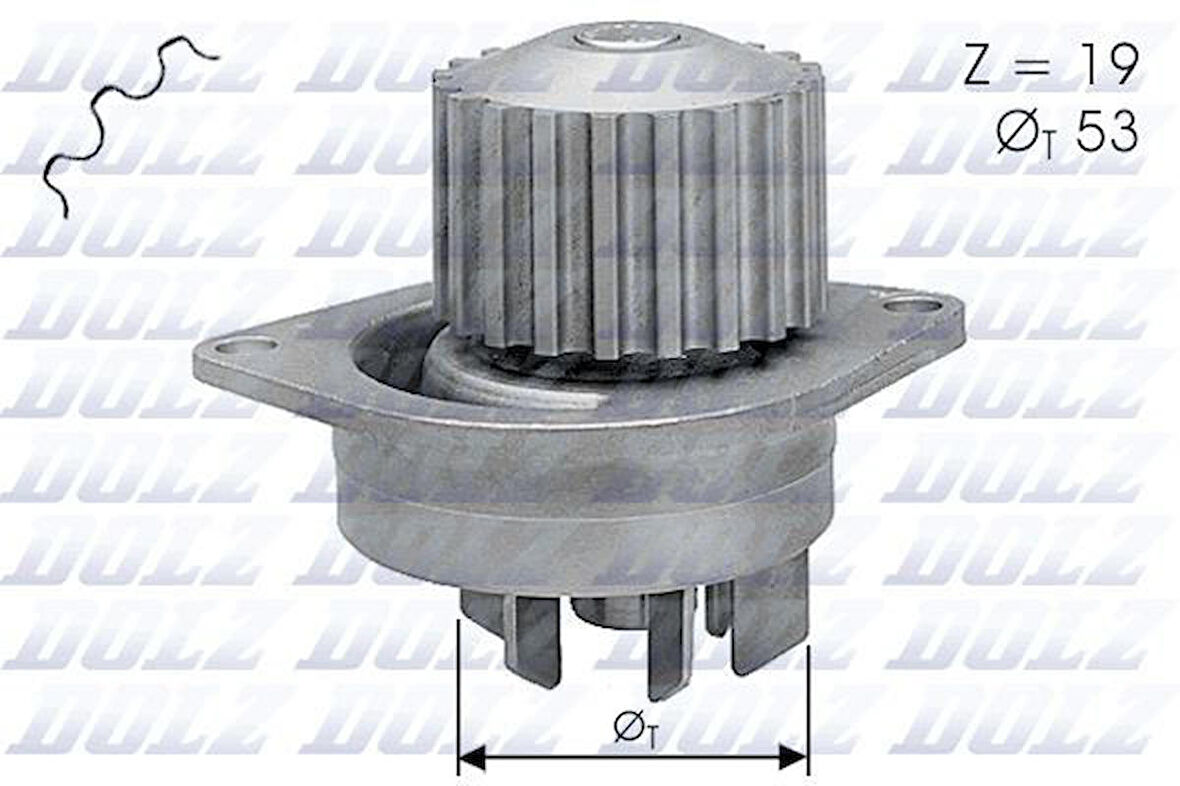 DOLZ Devirdaim 106-206-307-C2-C3-C4-Saxo-Xsara-Berlingo-Partner 1.6 16v-Dfm Succe 1.6