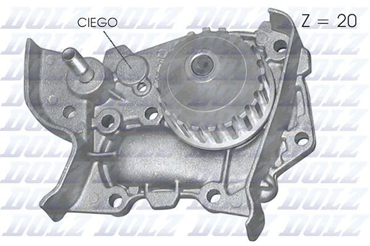 DOLZ Devirdaim Kango 97 Clio 2 98-05 Megane 96 E7j Rn-Rt-Rxe 1.4