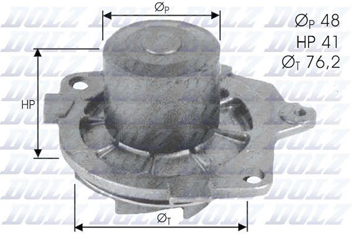 DOLZ Devirdaim Doblo-Brava-Marea-Stılo 1.9jtd-Astra H-Vectra C 1.9cdtı Pa672