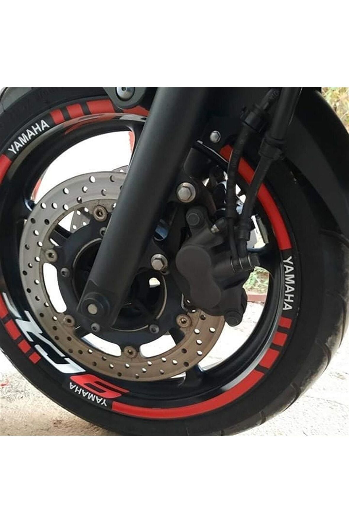 DesingONB Motorsiklet Jant Şeridi Xj6 600 Sağ-Sol/Ön-Arka