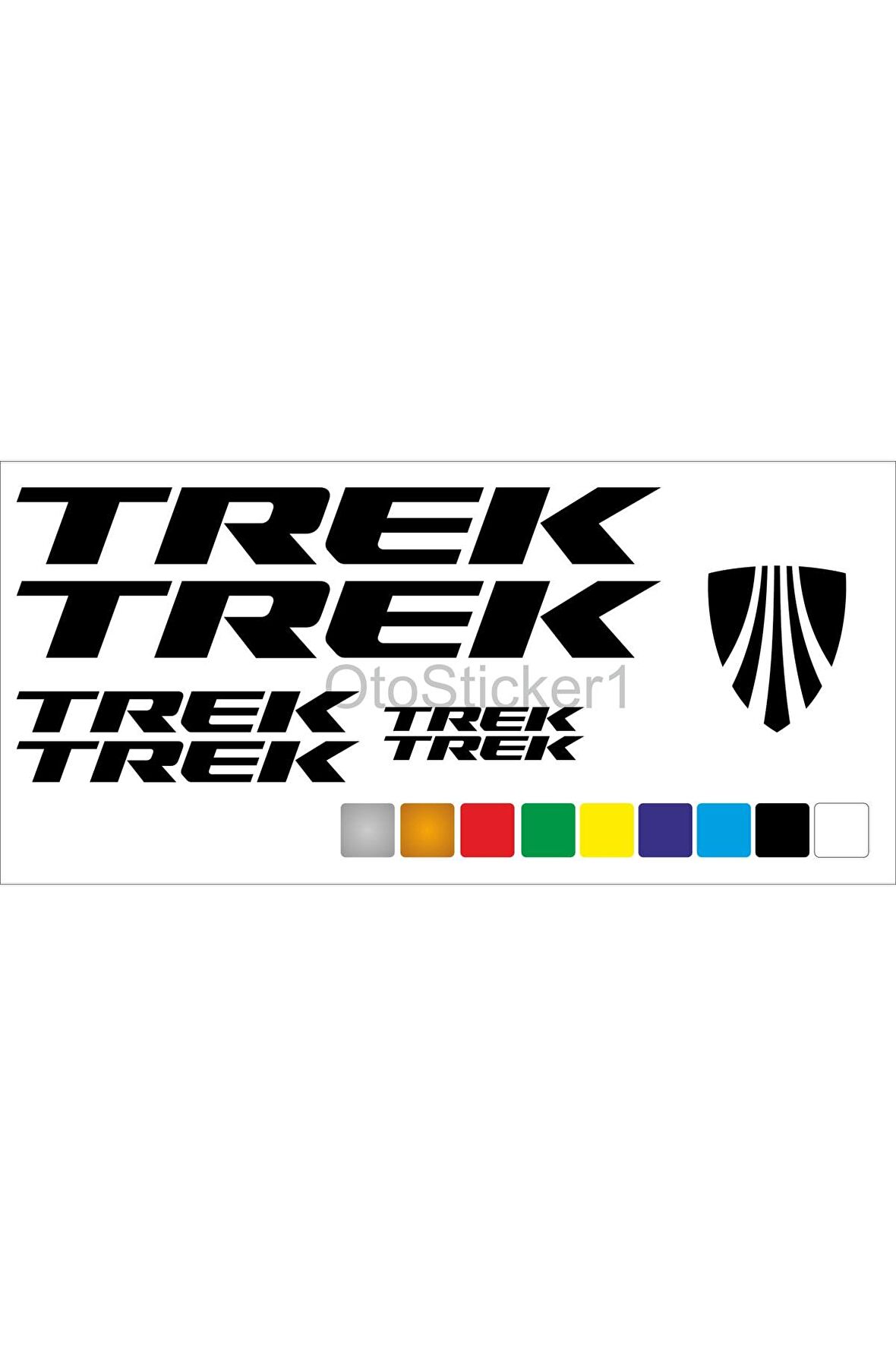 Trek Bisiklet Kadro Sticker Set Premium Kalite