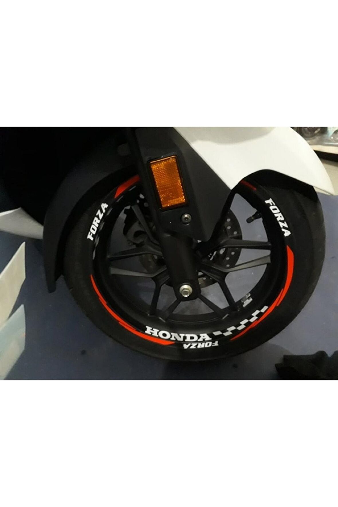 DesingONB Motorsiklet Jant Şeridi Honda Forza Sağ-Sol/Ön-Arka