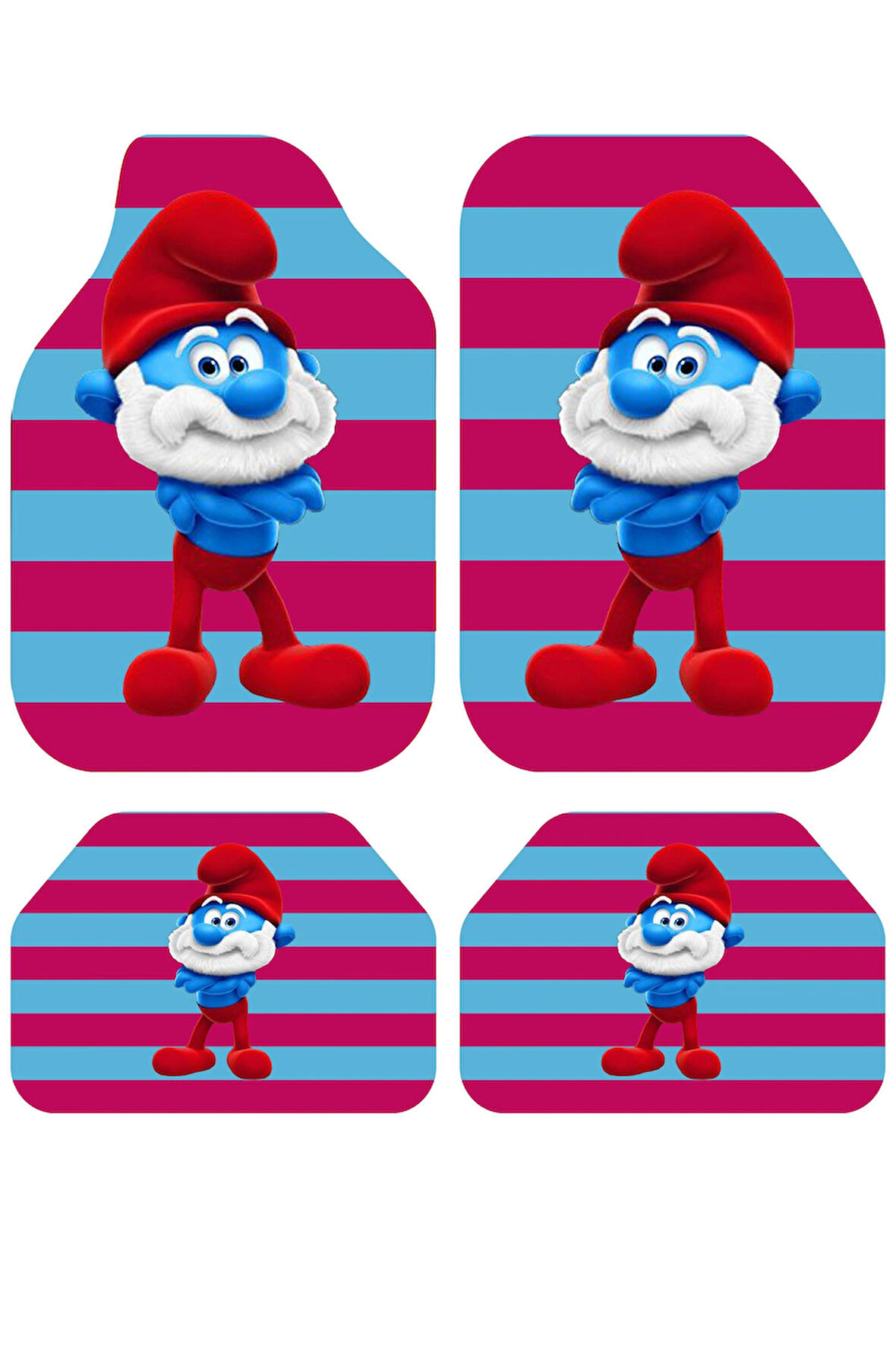 Dekoratif Desenli Oto Paspas Takımı