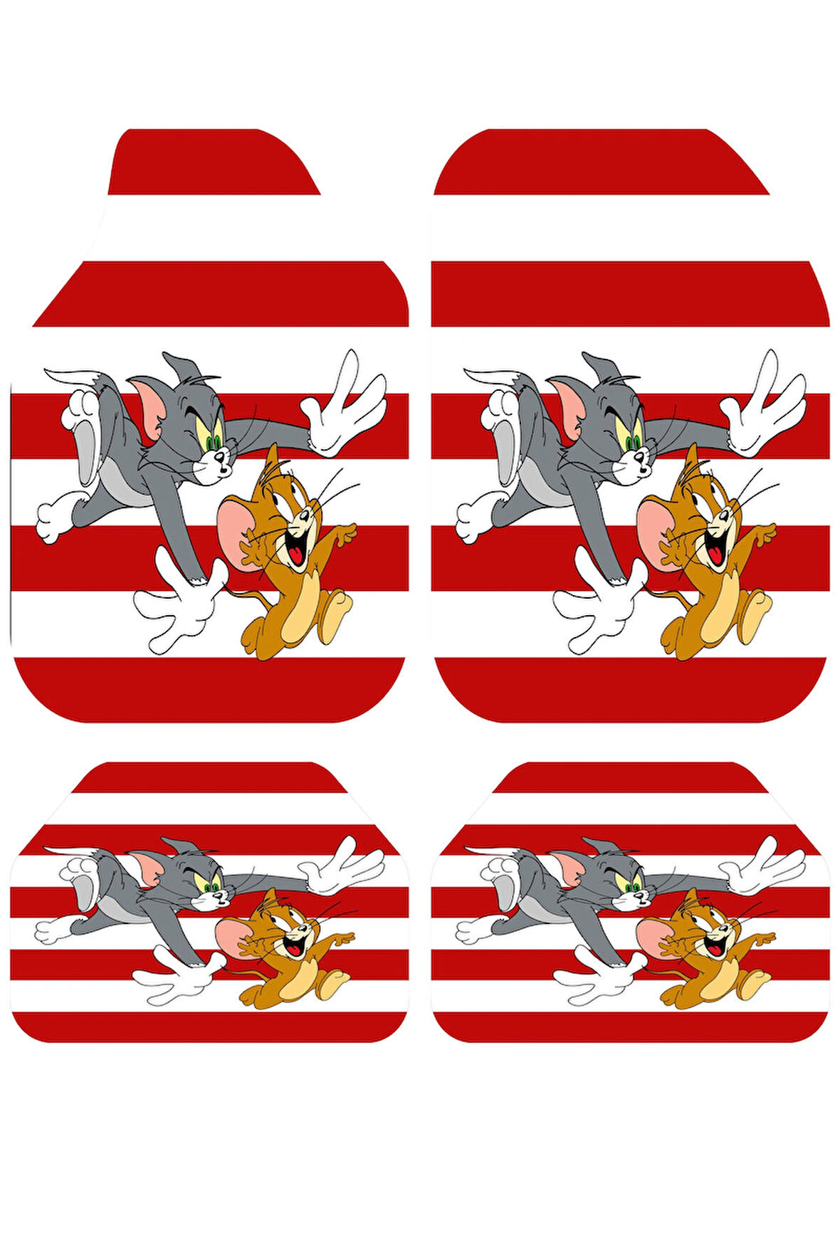 Dekoratif Desenli Oto Paspas Takımı