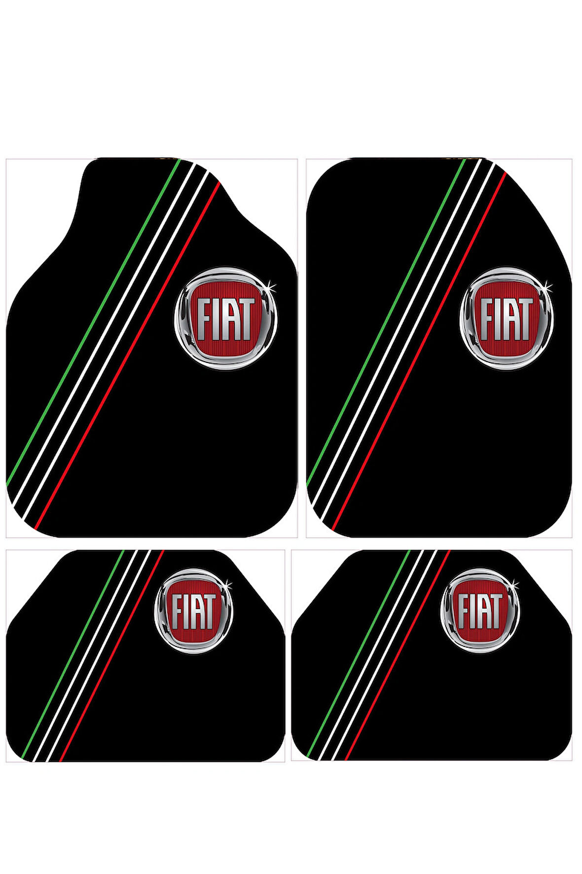 Dekoratif Desenli Oto Paspas Takımı