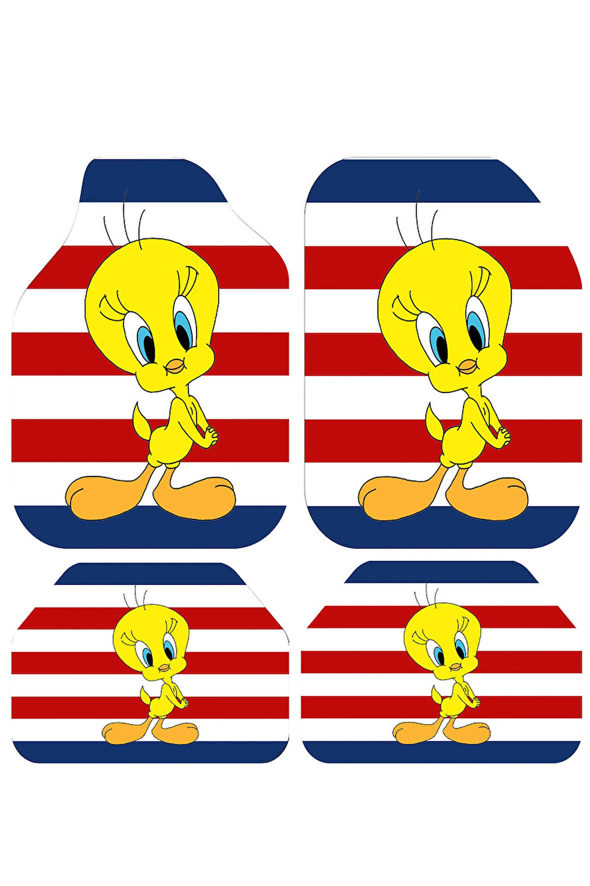 Dekoratif Desenli Oto Paspas Takımı