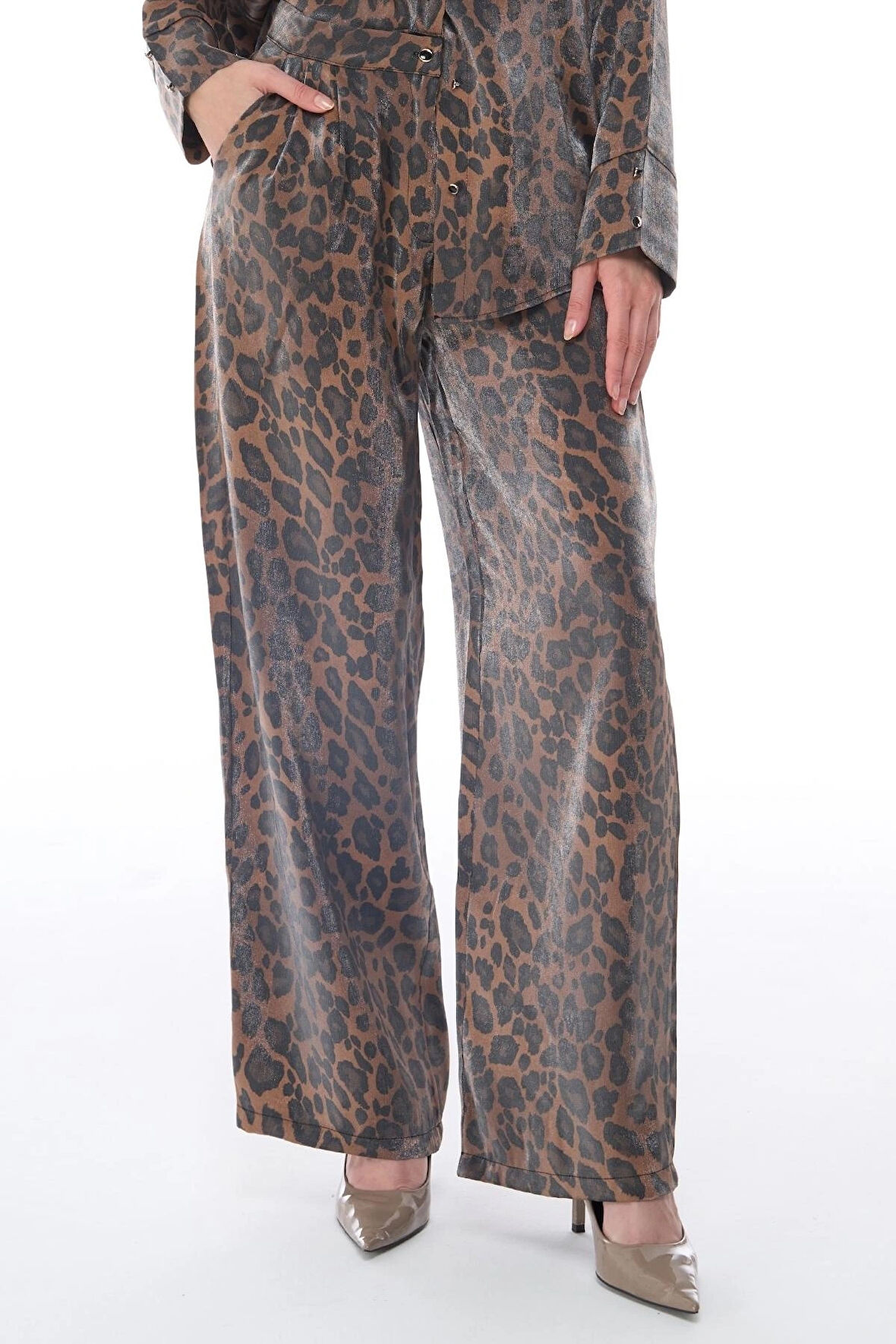 Victoria Leopar Pantolon