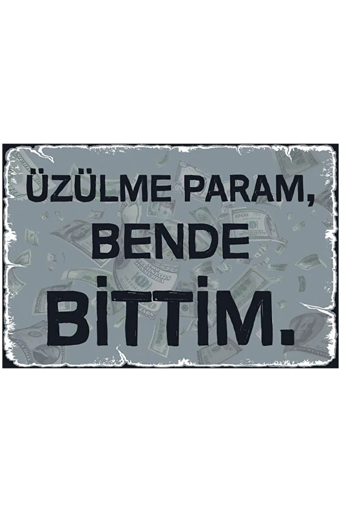 Slogan Ahşap Mdf Poster, Modern Duvar Dekoru, Sanatsal Poster, Ev Ofis, Cafe Duvar Süs