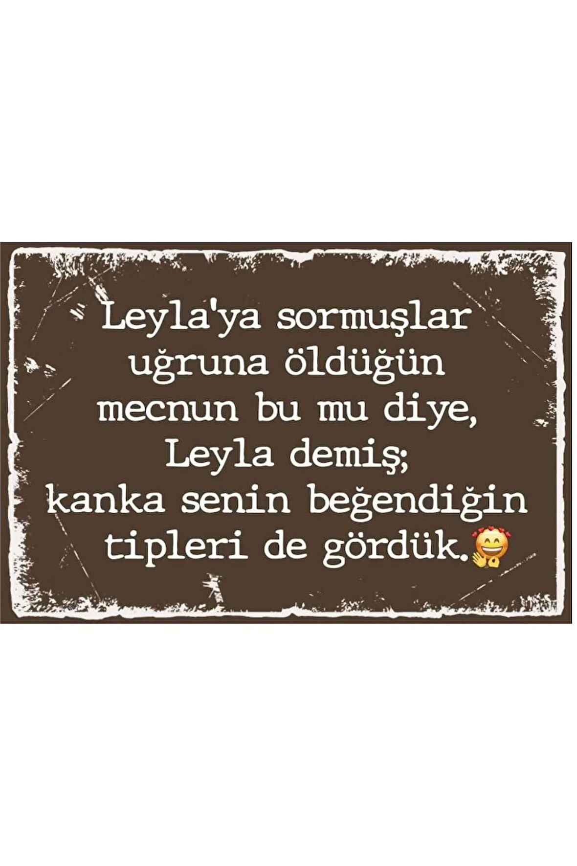 Komik Yazı Ahşap Mdf Poster, Modern Duvar Dekoru, Sanatsal Poster, Ev Ofis, Cafe Duvar Süs