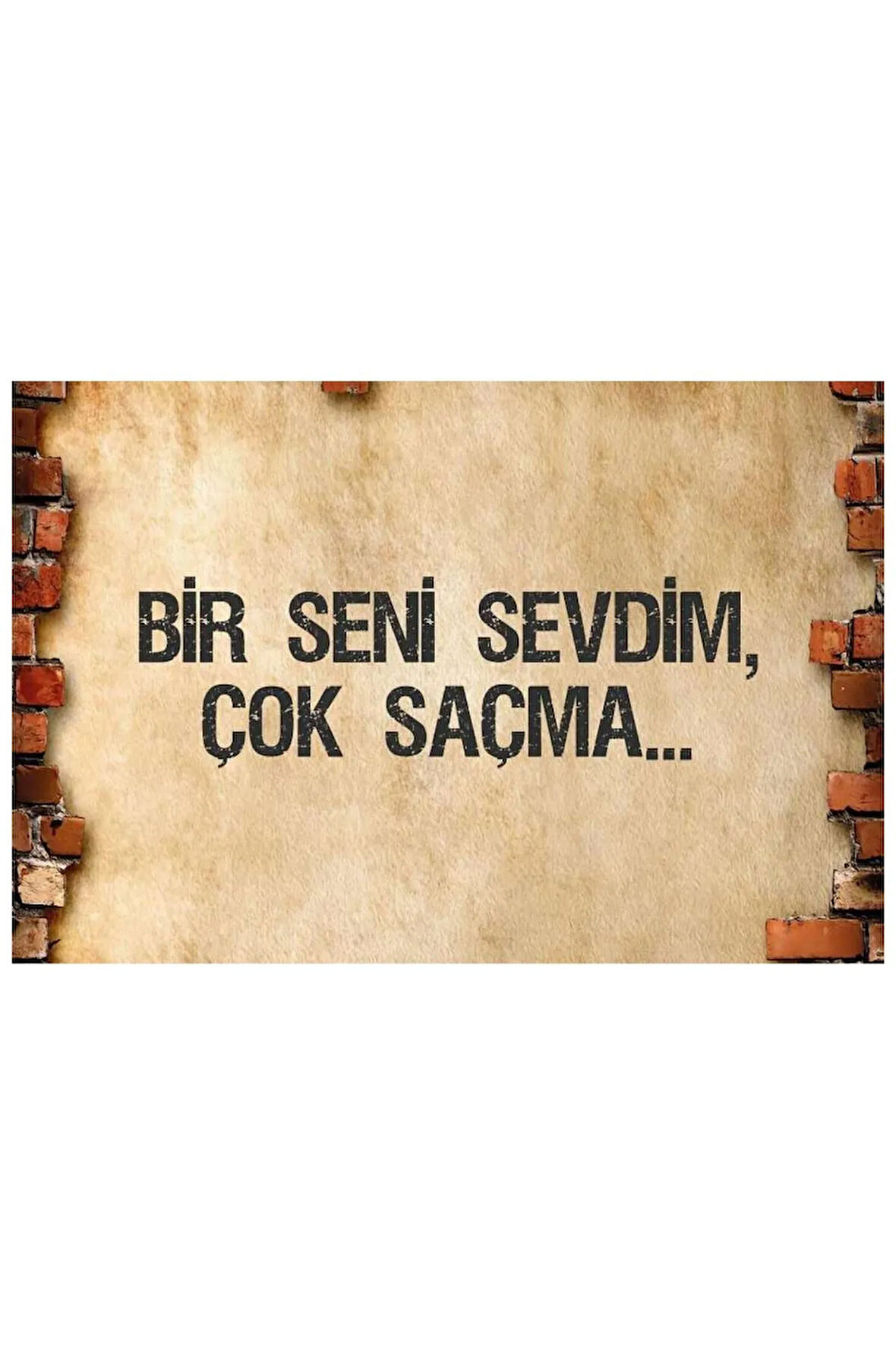 Slogan Retro Ahşap Mdf Poster, Modern Duvar Dekoru, Sanatsal Poster, Ev Ofis, Cafe Duvar Süs