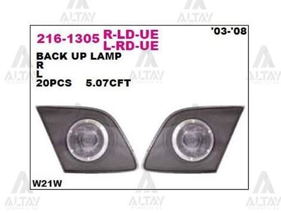 Depo 2161305LLDUE Bagaj Stop Lambası Sol Mazda 3 Serisi 5 Kapı 03-07 BP4K513J0B