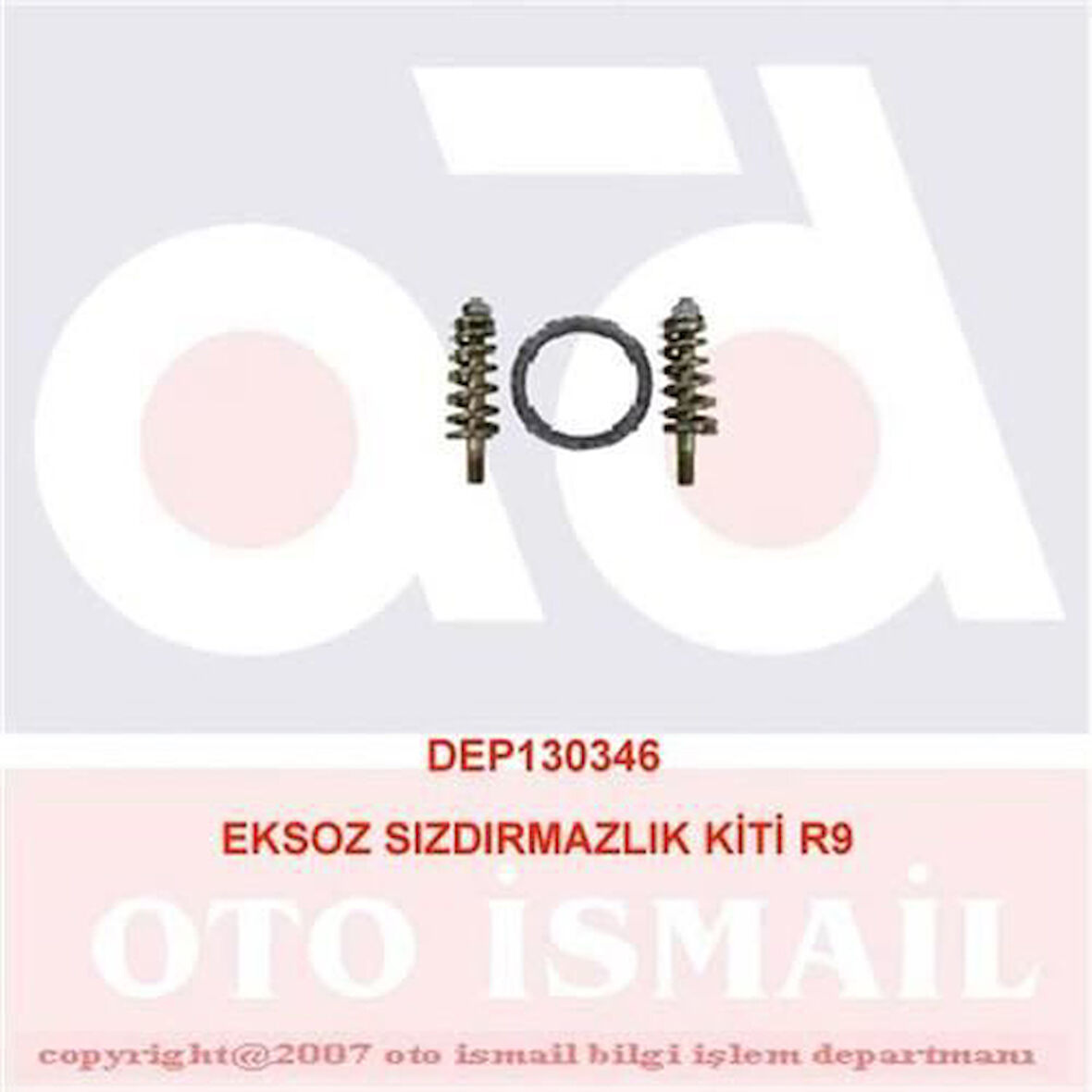 Depar 0346 Egzoz Sızdırmazlık Kiti Renault 9 