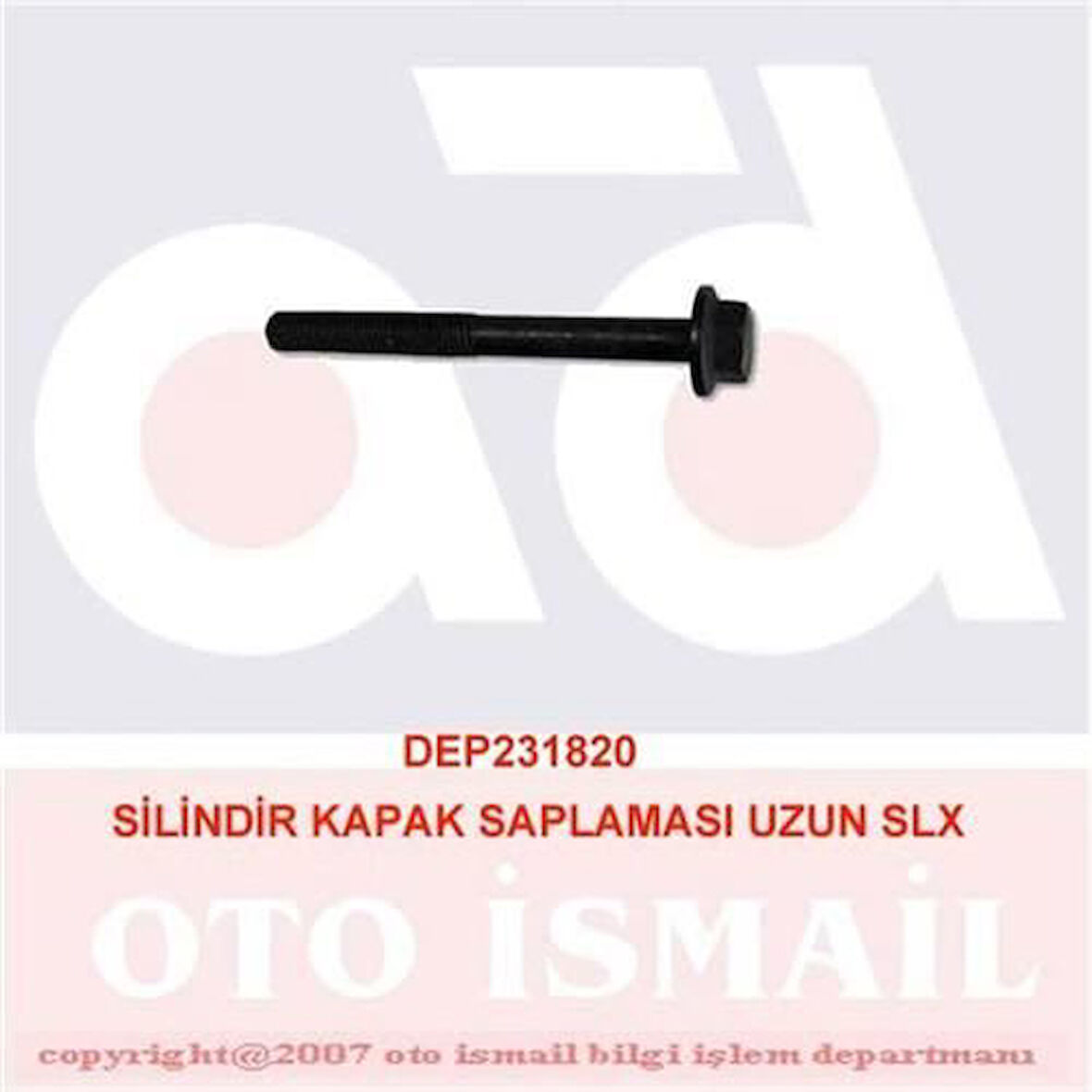 Depar 1820 Silindir Kapak Saplaması Uzun SLX 4469751