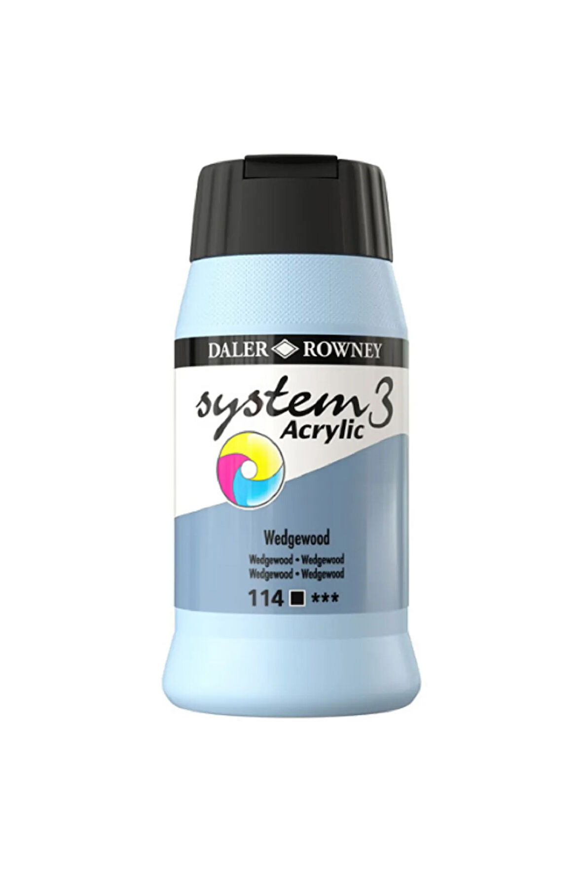 Daler Rowney System 3 Akrilik Boya 500ml 114 Wedgwood