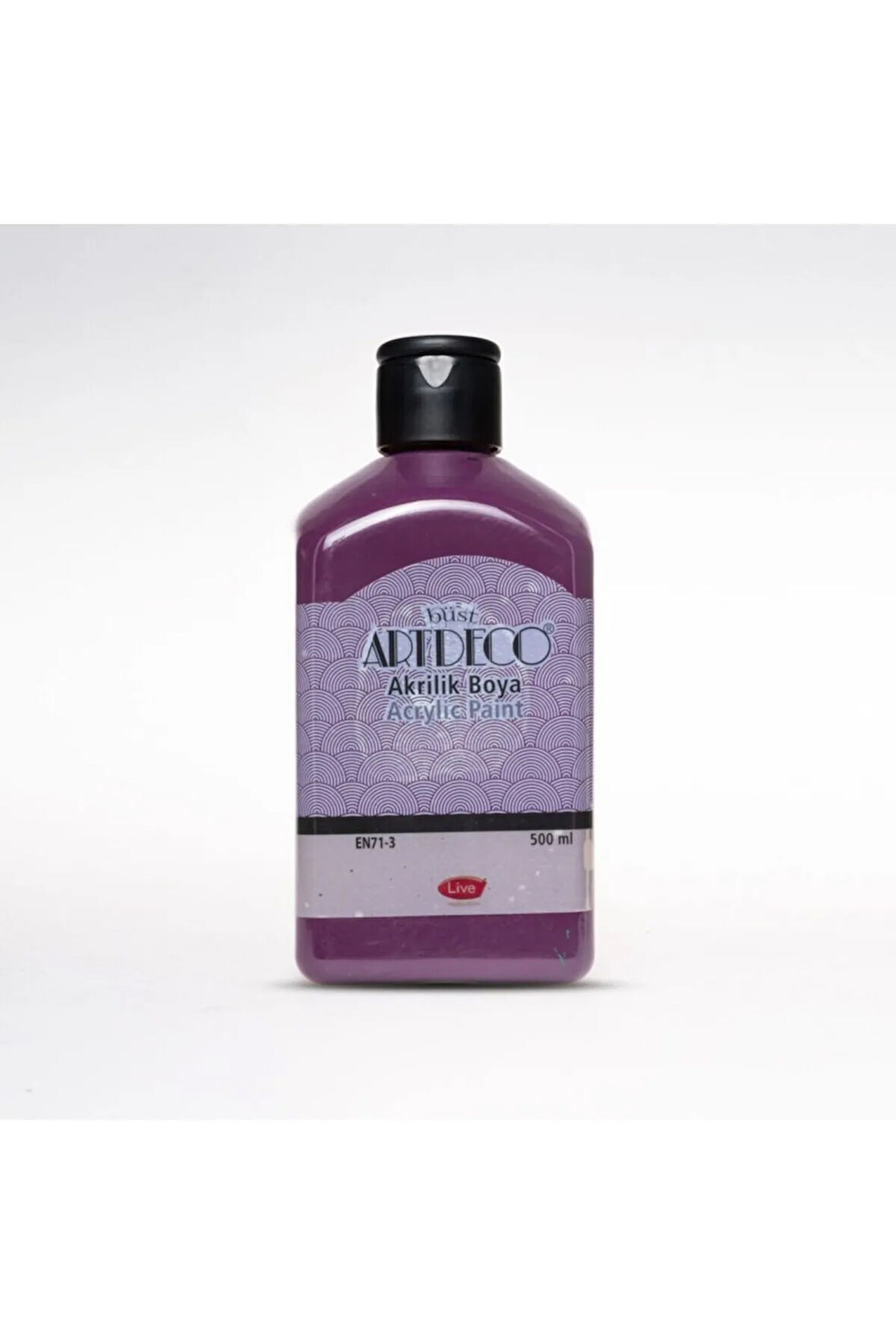 500ml 3049 Patlıcan Moru Akrilik Boya