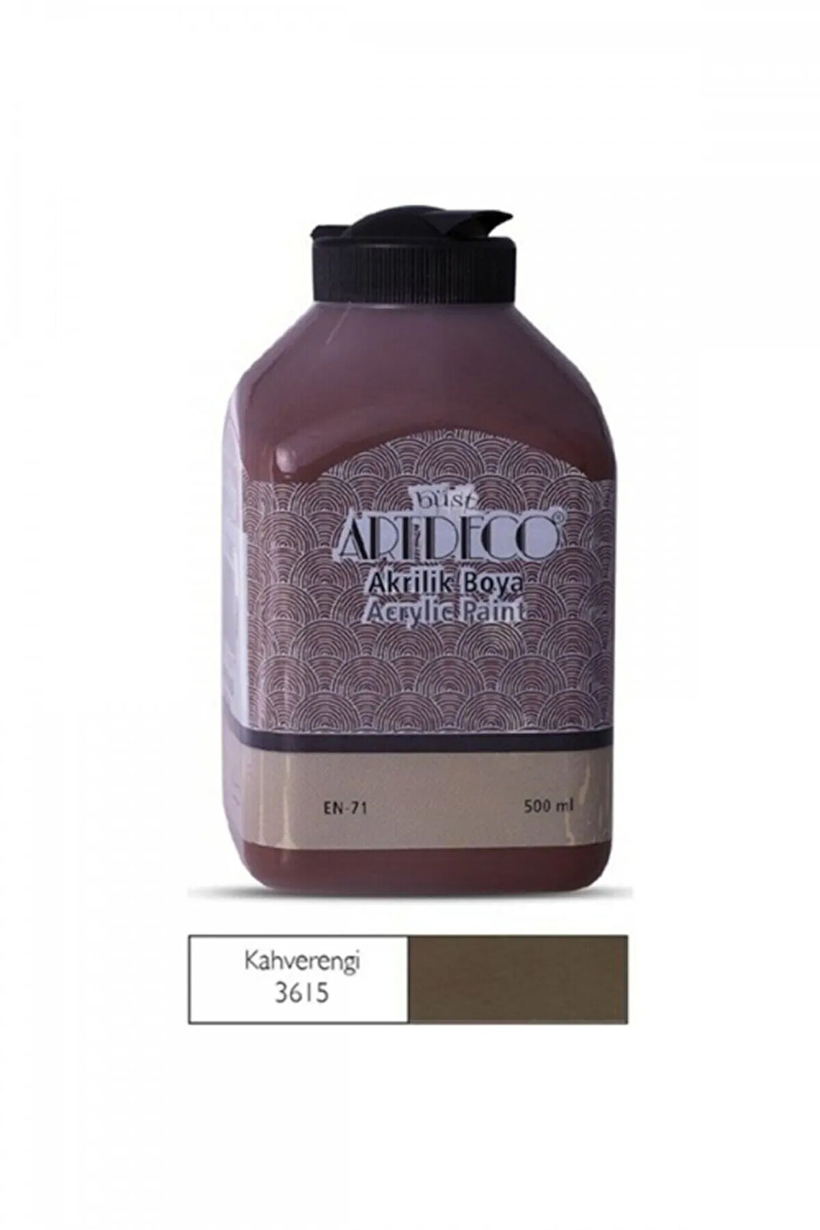Akrilik Boya 500ml Kahverengi / 3615