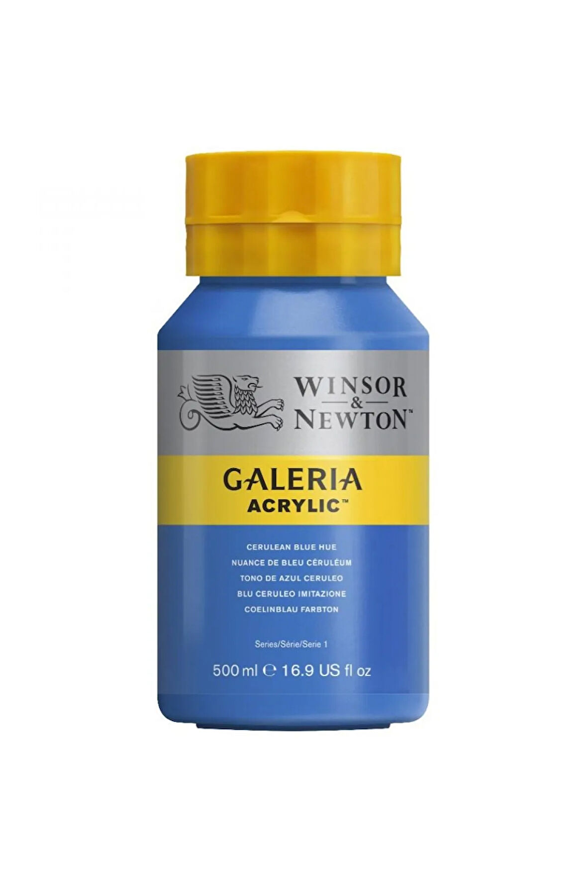Winsor & Newton Galeria Akrilik Boya 500ml - Cerulean Blue Hue 138