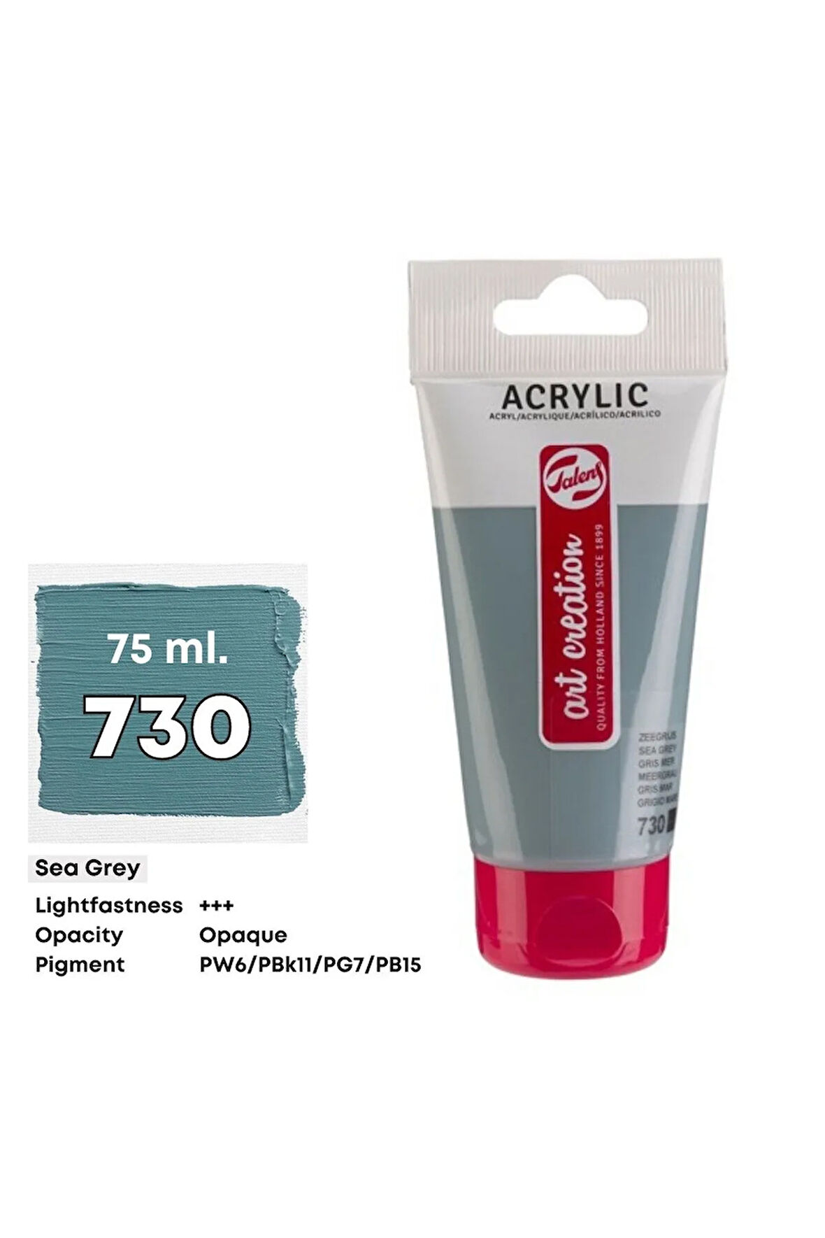 Art Creation Akrilik Boya 75ml 730 Sea Grey