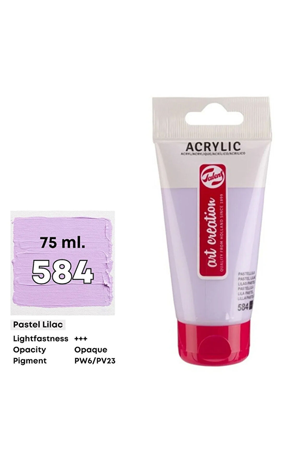 Art Creation Akrilik Boya 75ml 584 Pastel Lilac